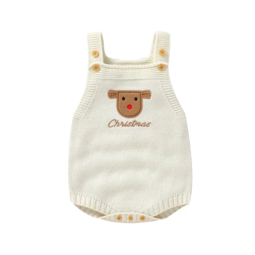 Christmas knit romper
