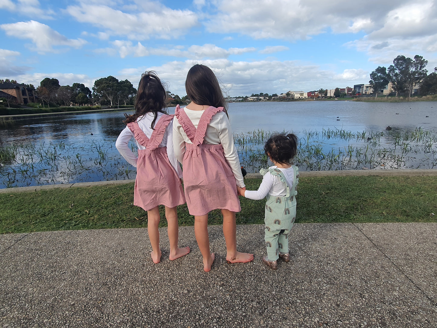 Pink Corduroy Dress