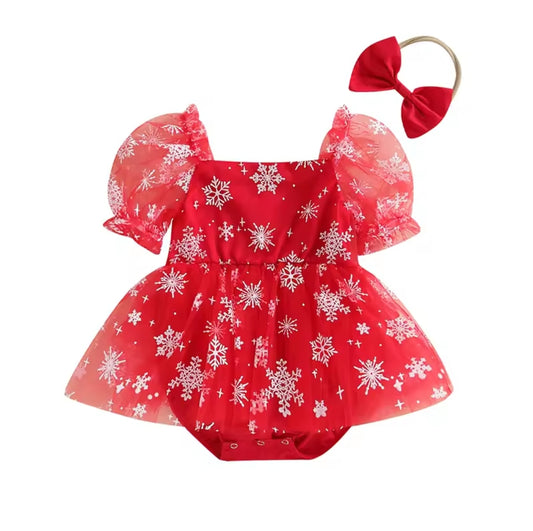 Snowflake romper