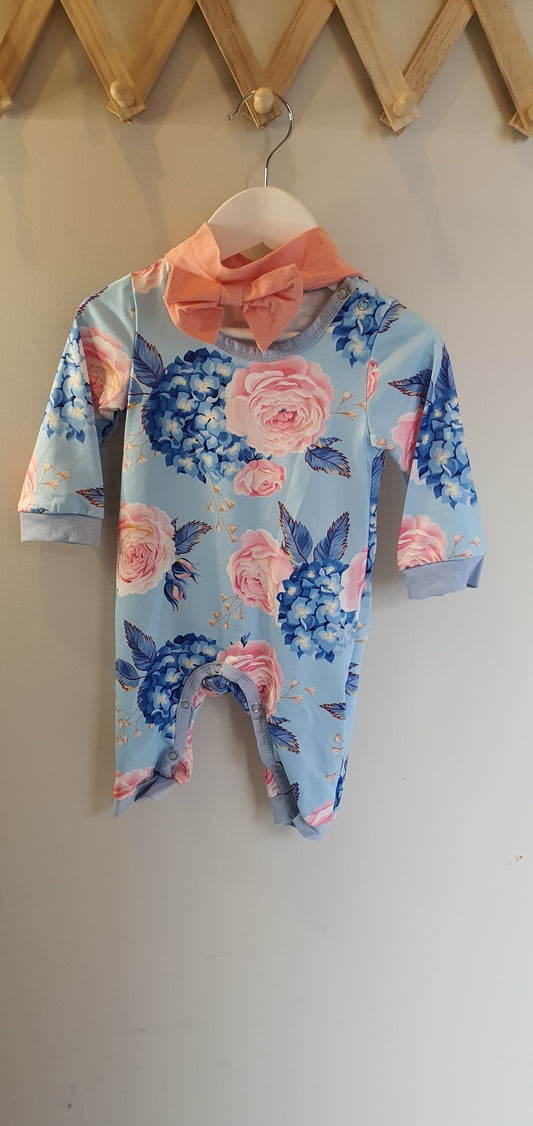 Floral jumpsuit set